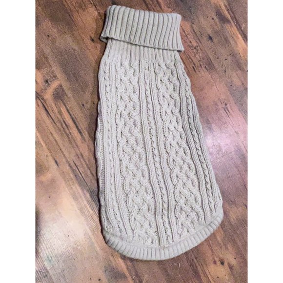 Unknown Other - Grey Dog Sweater Medium NWOT